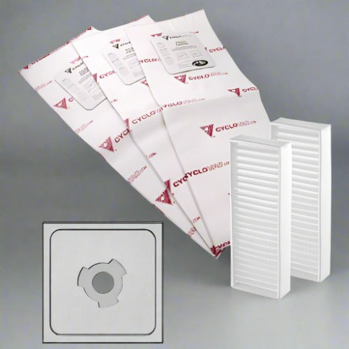 Cyclo Vac 5.3 gal Bags 3-Pack + 2 filters